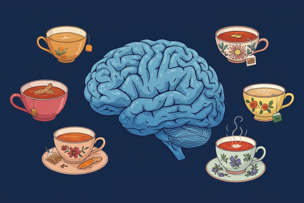 Chás Para a Saúde do Cérebro
