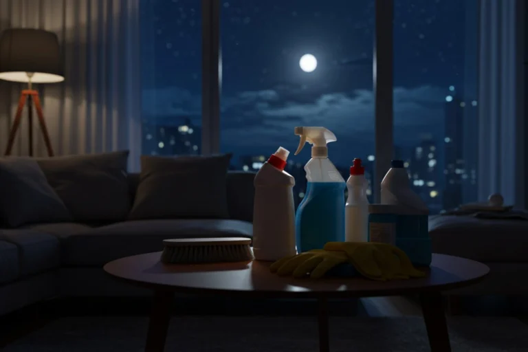 Limpeza à Noite