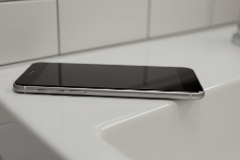 Uso de celular no banheiro