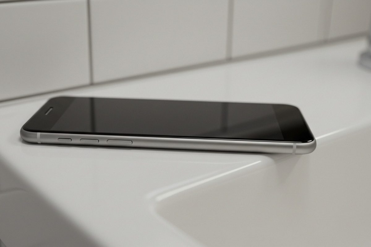 Uso de celular no banheiro