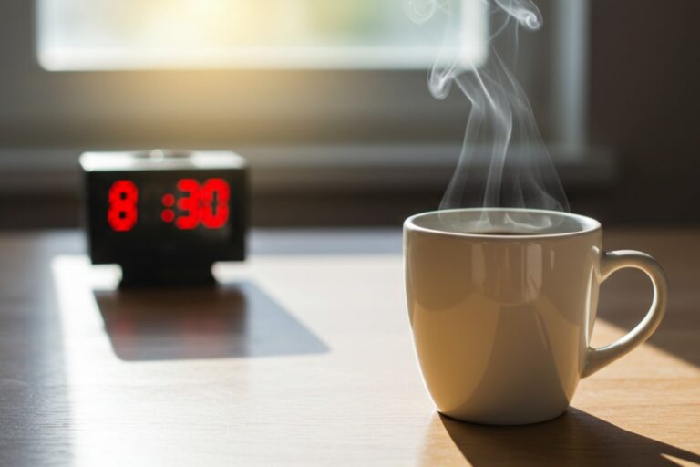 Melhores Horários para Tomar Café