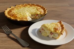 Torta Cremosa de Frango