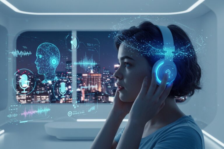 Vozes Geradas por IA