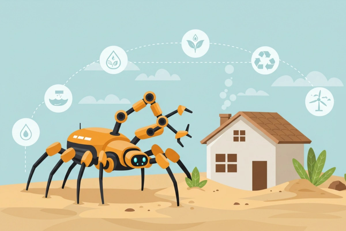 Robô Que Constrói Casas Sem Cimento