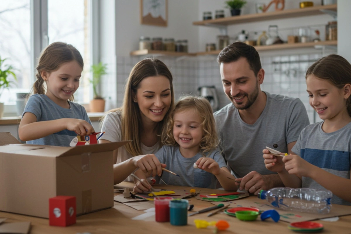 Criar Brinquedos com Objetos de Casa