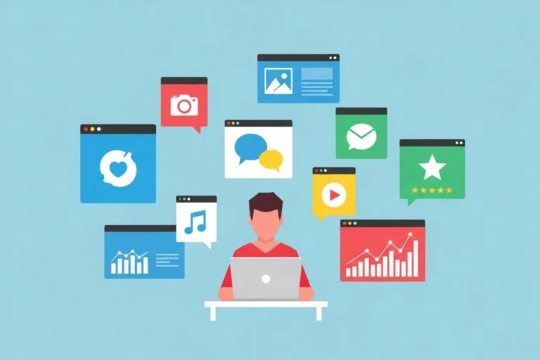 Gestão de redes sociais